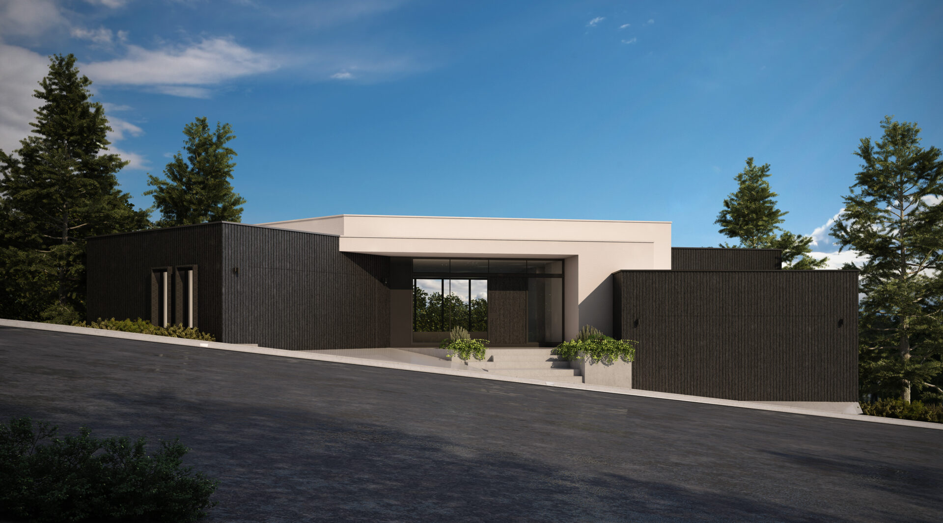 Modern-2 - McKinley Beach - Kelowna - Front - Day