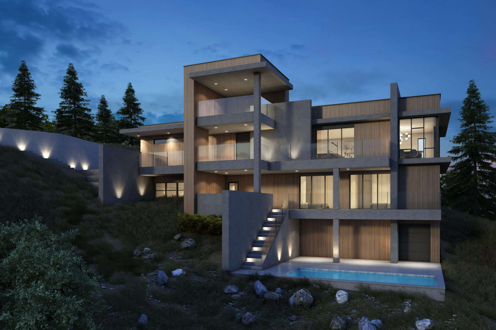 Modern - Flagstone - Naramata