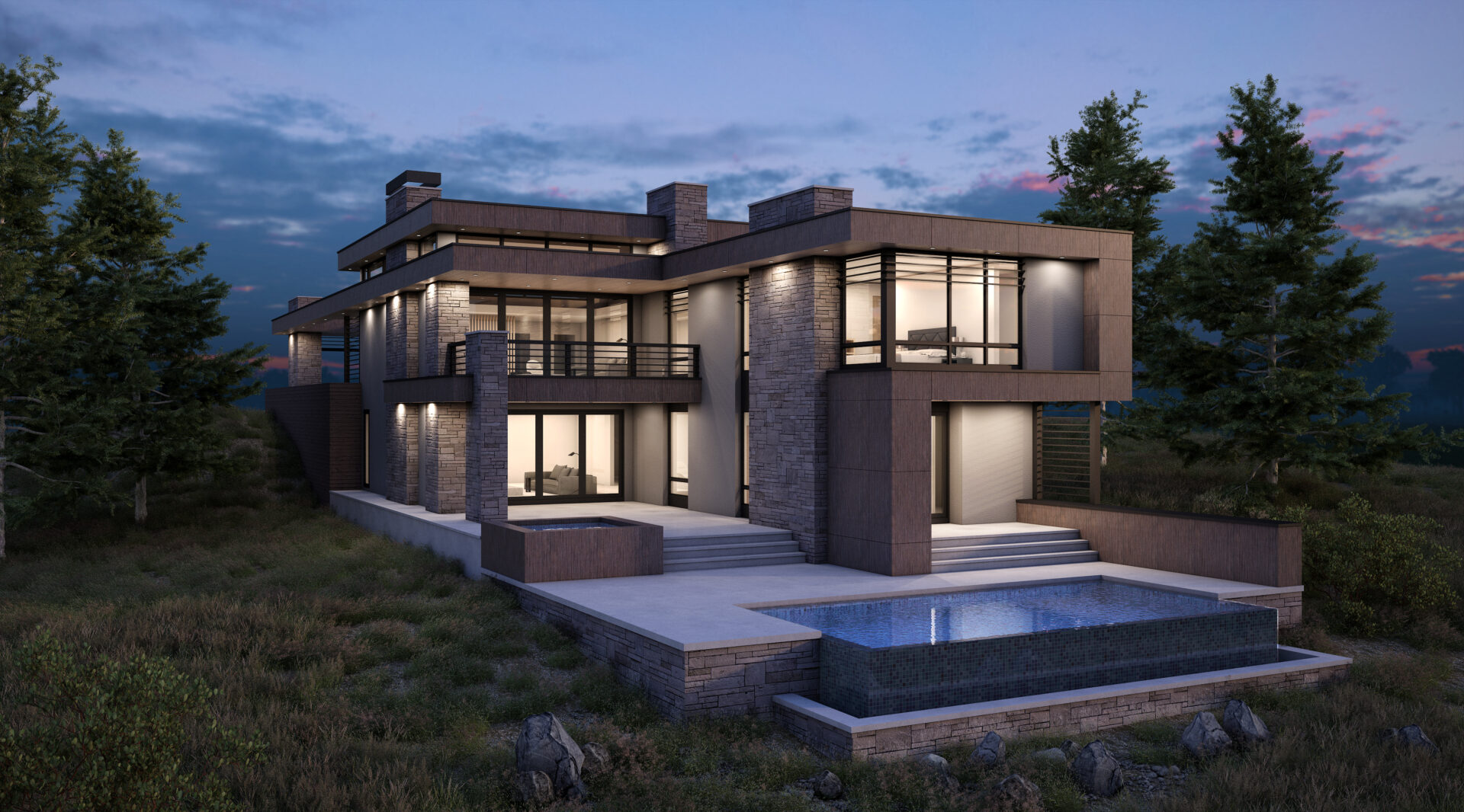 Modern - Lakestone - Lake Country