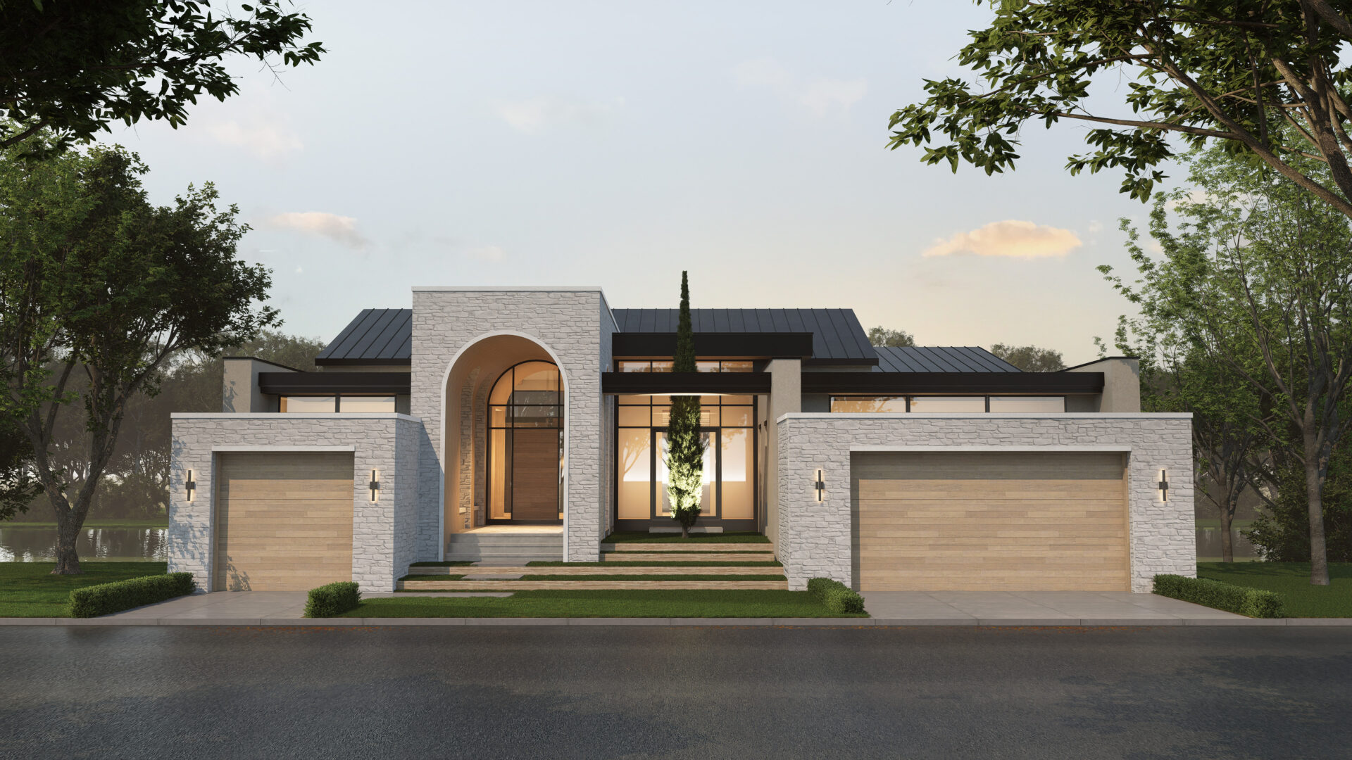 Modern Transitional - Serenity - Foothills County - Front