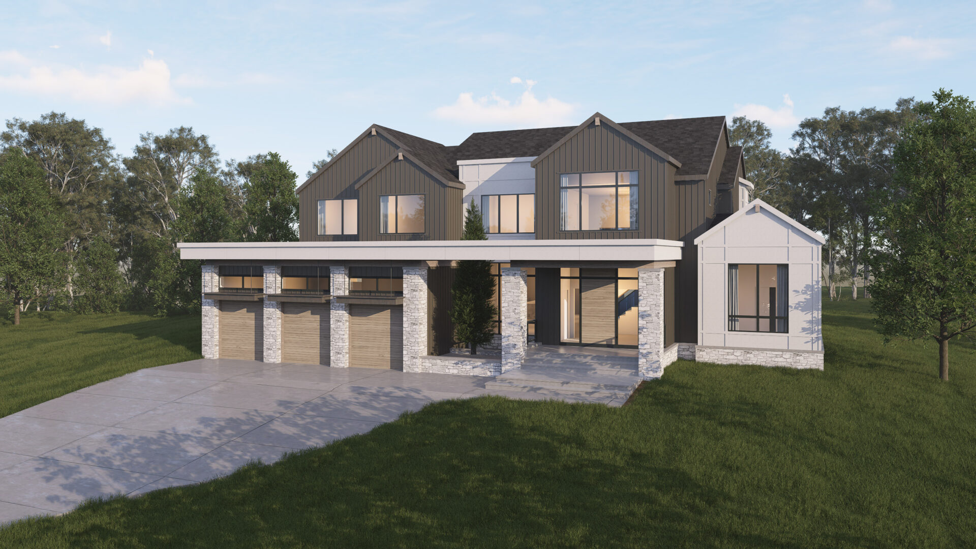 Transitional-3 - Fairfax County - Virginia - Front