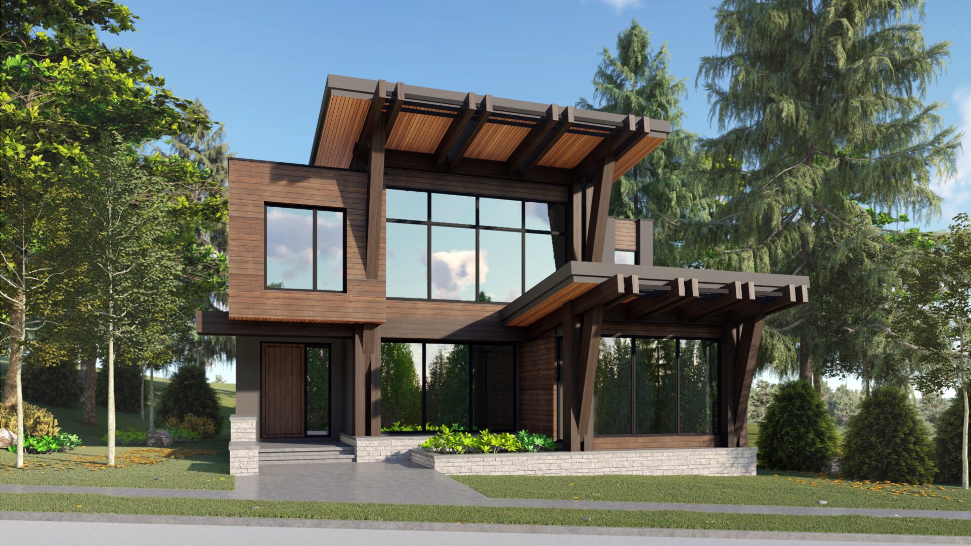 West Coast Contemporary - Elbow Park - Calgary